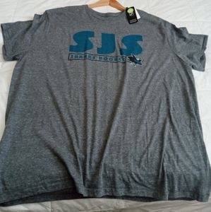 Men's 2XL shirt San Jose sharks new